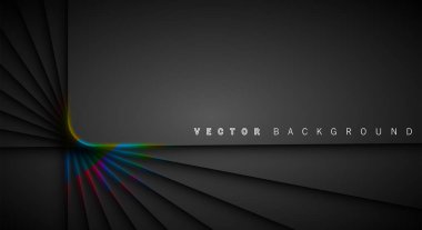 Tasarımınız için bir afiş arka planı ayarlayın. bir ışık hattının gölgesi. vektör grafik tasarım illüstrasyon