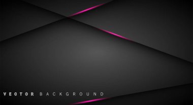 Pembe ışık çizgi gölge koyu gri lüks arka plan