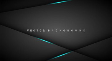 Mavi ışık çizgi gölge koyu gri lüks arka plan