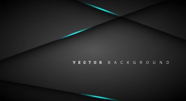 Mavi ışık çizgi gölge koyu gri lüks arka plan