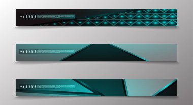 Reklam ve benzeri için uygun açık mavi arka planlar ile Vektör afiş. teknoloji tasarımı. eps 10