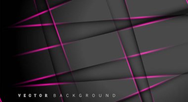 Pembe ışık çizgi gölge koyu gri lüks arka plan