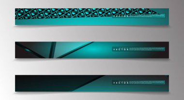 Reklam ve benzeri için uygun açık mavi arka planlar ile Vektör afiş. teknoloji tasarımı. eps 10