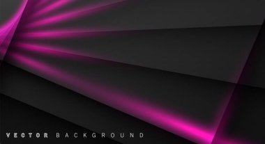 Pembe ışık çizgi gölge koyu gri lüks arka plan