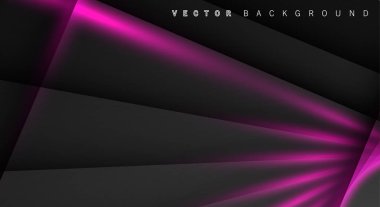 Pembe ışık çizgi gölge koyu gri lüks arka plan