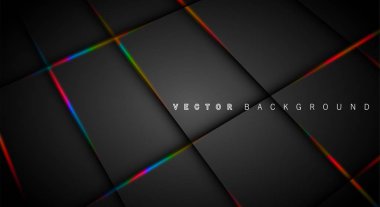 Tasarımınız için bir afiş arka planı ayarlayın. bir ışık hattının gölgesi. vektör grafik tasarım illüstrasyon