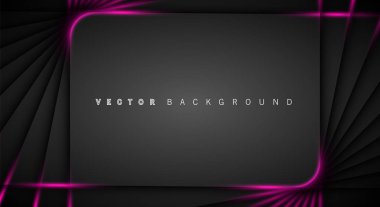 Pembe ışık çizgi gölge koyu gri lüks arka plan