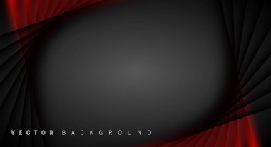 Kırmızı ışık çizgi gölge koyu gri lüks arka plan