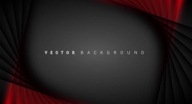 Kırmızı ışık çizgi gölge koyu gri lüks arka plan