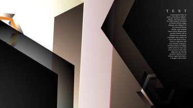 gradyan altıgen şekilli soyut vektör arka planı. arka plan her şey için uygundur. eps 10