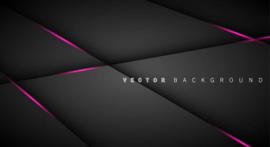 Pembe ışık çizgi gölge koyu gri lüks arka plan