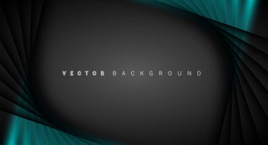 Mavi ışık çizgi gölge koyu gri lüks arka plan