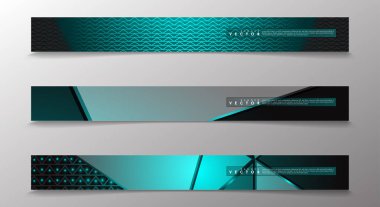 Reklam ve benzeri için uygun açık mavi arka planlar ile Vektör afiş. teknoloji tasarımı. eps 10