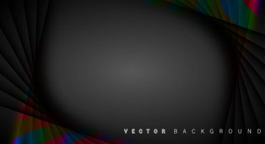 Tasarımınız için bir afiş arka planı ayarlayın. bir ışık hattının gölgesi. vektör grafik tasarım illüstrasyon