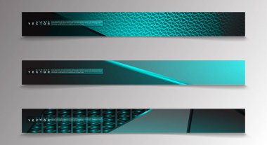 Reklam ve benzeri için uygun açık mavi arka planlar ile Vektör afiş. teknoloji tasarımı. eps 10