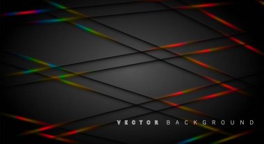 Tasarımınız için bir afiş arka planı ayarlayın. bir ışık hattının gölgesi. vektör grafik tasarım illüstrasyon