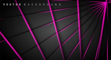 Pembe ışık çizgi gölge koyu gri lüks arka plan