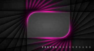 Pembe ışık çizgi gölge koyu gri lüks arka plan