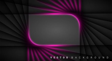 Pembe ışık çizgi gölge koyu gri lüks arka plan