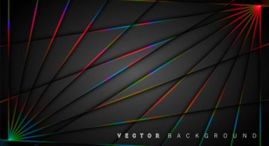 Tasarımınız için bir afiş arka planı ayarlayın. bir ışık hattının gölgesi. vektör grafik tasarım illüstrasyon