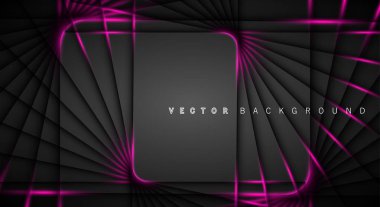 Pembe ışık çizgi gölge koyu gri lüks arka plan