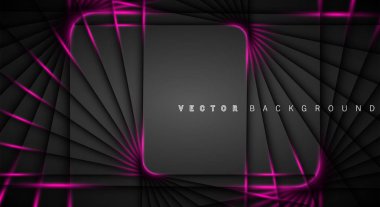 Pembe ışık çizgi gölge koyu gri lüks arka plan