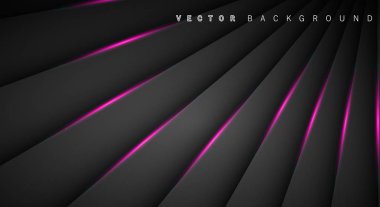 Pembe ışık çizgi gölge koyu gri lüks arka plan