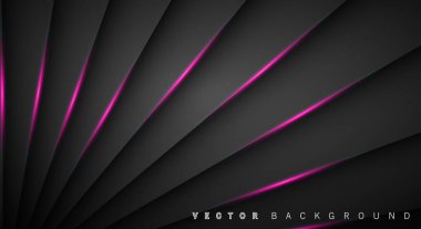 Pembe ışık çizgi gölge koyu gri lüks arka plan