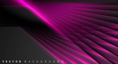 Pembe ışık çizgi gölge koyu gri lüks arka plan