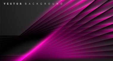 Pembe ışık çizgi gölge koyu gri lüks arka plan