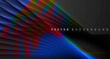 Tasarımınız için bir afiş arka planı ayarlayın. bir ışık hattının gölgesi. vektör grafik tasarım illüstrasyon