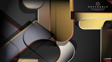 Soyut arka plan Tuğla ve taş renklerde yuvarlak dikdörtgen