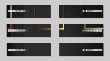 kare afiş vektör koleksiyonu. taş ve tuğla gradyan renk kompozisyonu