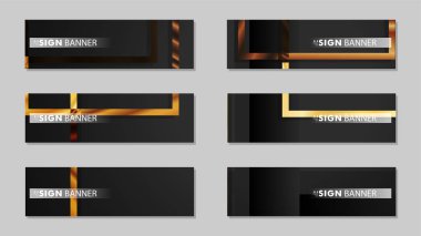 kare afiş vektör koleksiyonu. ahşap degrade renk kompozisyonu