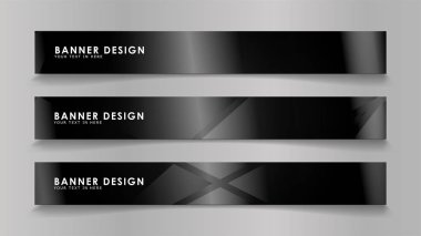 Renk degradelerinde geometrik arka planlara sahip soyut vektör afişleri