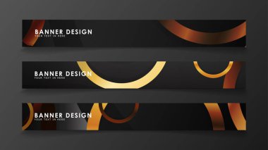 Ahşap renk kombinasyonu çevreleri ile soyut vektör afiş arka planlar ayarlayın