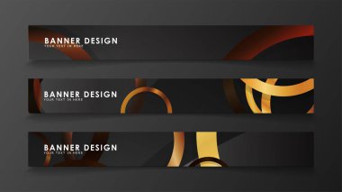 Ahşap renk kombinasyonu çevreleri ile soyut vektör afiş arka planlar ayarlayın