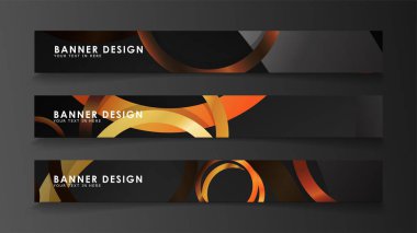 Ahşap renk kombinasyonu çevreleri ile soyut vektör afiş arka planlar ayarlayın