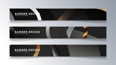 Daire arka planlı dikdörtgen bir afiş ayarlayın. nötr renk gradyanı