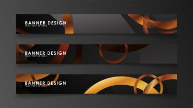 Ahşap renk kombinasyonu çevreleri ile soyut vektör afiş arka planlar ayarlayın