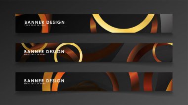 Ahşap renk kombinasyonu çevreleri ile soyut vektör afiş arka planlar ayarlayın