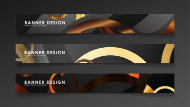 Ahşap renk kombinasyonu çevreleri ile soyut vektör afiş arka planlar ayarlayın