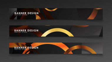 Ahşap renk kombinasyonu çevreleri ile soyut vektör afiş arka planlar ayarlayın