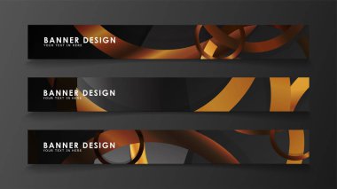 Ahşap renk kombinasyonu çevreleri ile soyut vektör afiş arka planlar ayarlayın