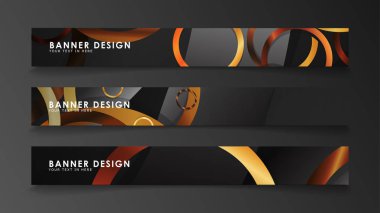 Ahşap renk kombinasyonu çevreleri ile soyut vektör afiş arka planlar ayarlayın