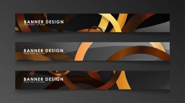 Ahşap renk kombinasyonu çevreleri ile soyut vektör afiş arka planlar ayarlayın