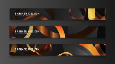 Ahşap renk kombinasyonu çevreleri ile soyut vektör afiş arka planlar ayarlayın