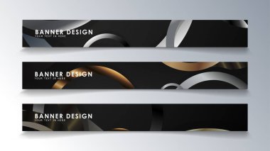 Daire arka planlı dikdörtgen bir afiş ayarlayın. nötr renk gradyanı