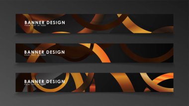 Ahşap renk kombinasyonu çevreleri ile soyut vektör afiş arka planlar ayarlayın