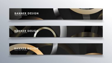 Daire arka planlı dikdörtgen bir afiş ayarlayın. nötr renk gradyanı